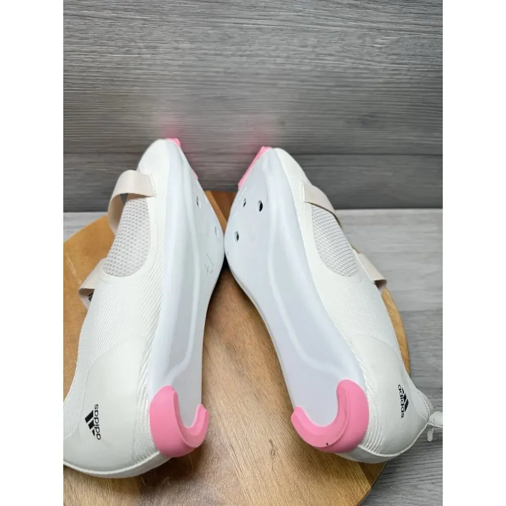 Adidas The Indoor Cycling Shoe GX1669 Men's 11 Women's 12 White Pink